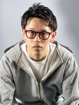 爽やかアップバング