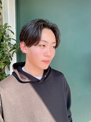 ナチュラルセンターパート