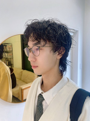 クセっぽいパーマ