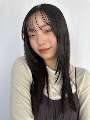 レイヤーロング/シースルーバング/カジュアルモード 