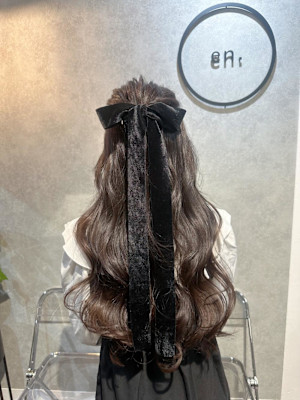 ★ゆるふわハーフアップ