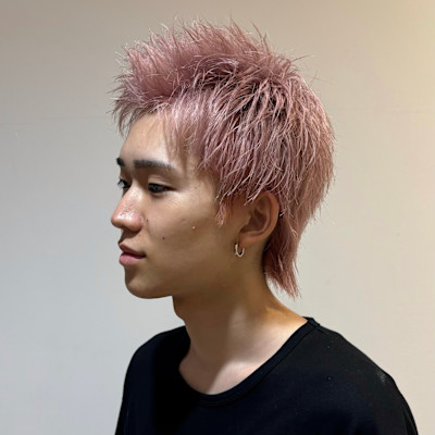 メンズ/サーモンピンク