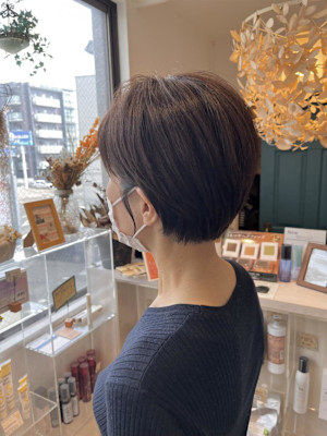 襟足改善ショート