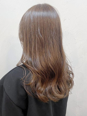 【Reir_下北沢】*韓国風巻きロング+グレージュ*