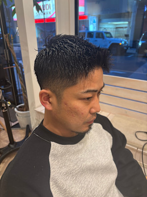 テーパーフェードカット【平塚・秦野・二宮・小田原】