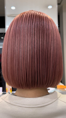 切りっぱなしボブ