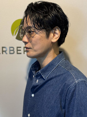 ビジネスにオススメ！ニュアンスパーマスタイル