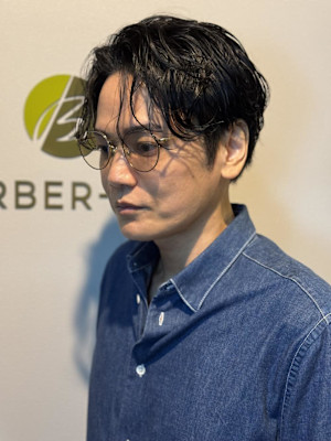 ビジネスにオススメ！ニュアンスパーマスタイル