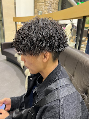 綿貫航太/ツイストスパイラルパーマ/ツイスパ/メンズパーマ