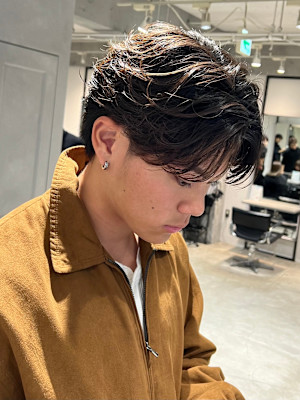 ［綿貫限定］サイドが跳ねないニュアンスパーマ