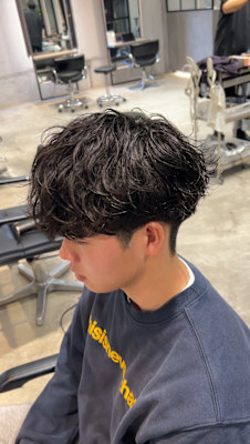 綿貫航太◎セットが簡単！シャドウパーマ