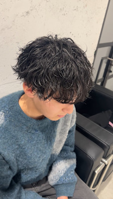 綿貫航太◎ウェーブパーマ