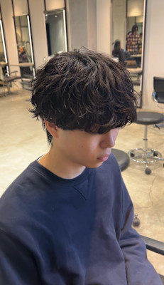 綿貫航太◎セットが簡単！無造作パーマ/シャドウパーマ