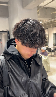 綿貫航太◎シャドウパーマ/無造作パーマ/トレンドパーマ