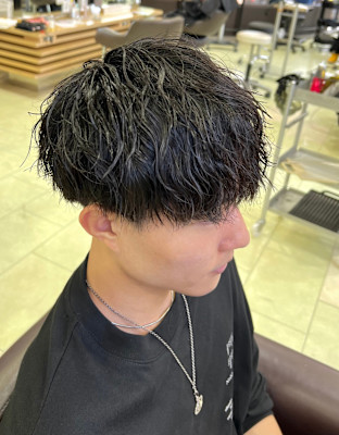 綿貫航太◎緩め波巻きパーマ/スパイラルパーマ/メンズパーマ