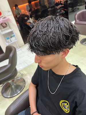 綿貫航太◎緩め波巻きパーマ/ウェーブパーマ