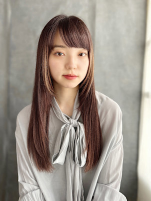 レイヤーカット/ストレート/縮毛矯正