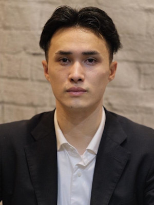 ツーブロック/センターパート