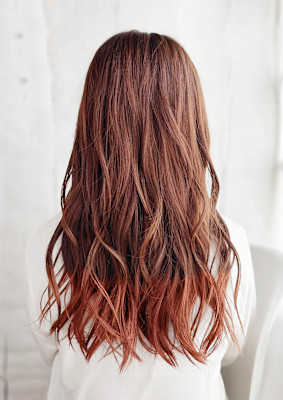 グラデーションカラー/ソンブレ/ブラウン