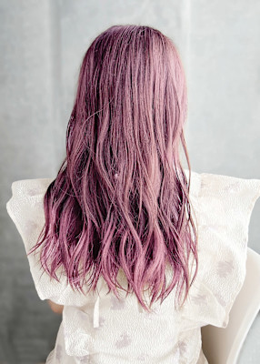 グラデーションカラー/ソンブレ/ラベンダーカラー