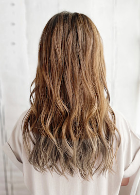 グラデーションカラー/ソンブレ/グレージュカラー