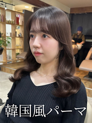 ミディアムでも諦めないで！くびれミディパーマ