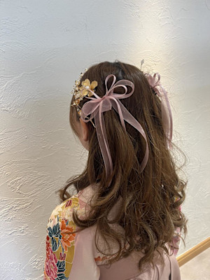 ハーフツイン/セレモニーヘア