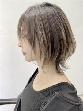 横顔も可愛い★ネオウルフ　ウルフカット