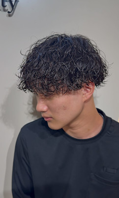 セット簡単パーマ