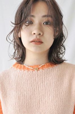 ニュアンスウェーブボブ/tricca代官山 