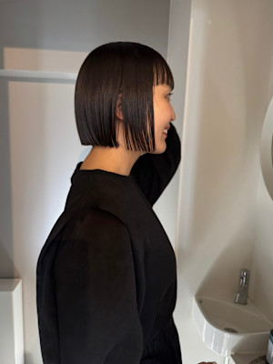 ボブ/ミニボブ/切りっぱなしボブ/ボブスタイル/ボブアレンジ