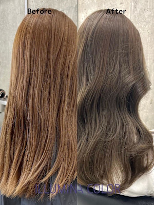 髪質改善　イルミナカラー