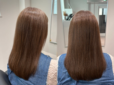 ブリーチ無しでデザインする白髪ぼかし【船橋/白髪】