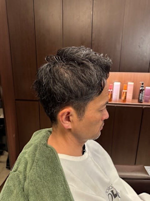 刈り上げショートスタイル