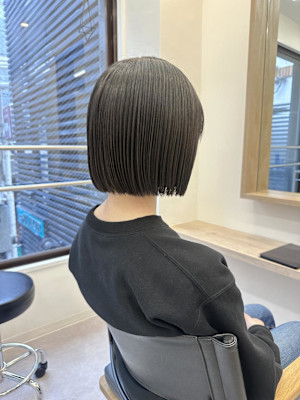 タッセルボブ似合わせカットイメチェンナチュラル