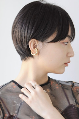 黒髪/大人/コンパクトショート/髪質改善/30代、40代