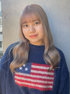 ミルクティーベージュ/まろやかベージュ/ハイトーン