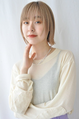 ペールベージュボブ