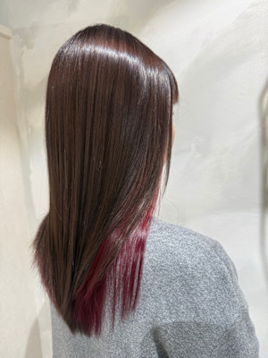 インナーカラー×髪質改善Tr