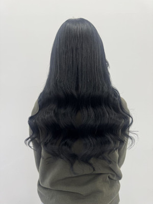 可愛さ間違いない！黒髪ロング！