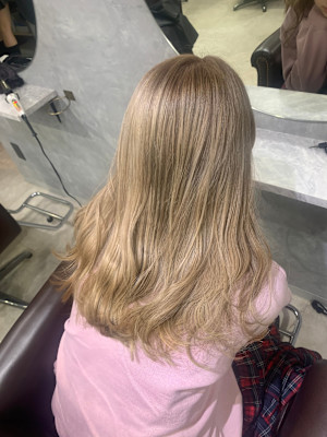 ブリーチカラー、ダブルカラー