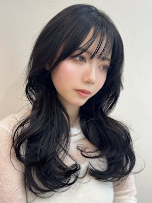 韓国レイヤー/ロングレイヤー/レイヤーカット【平島】