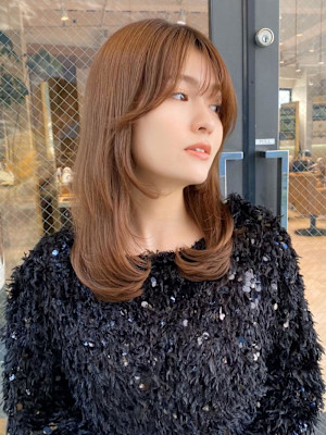 艶感ワンカールナチュラルカールフェミニンロング【平島】