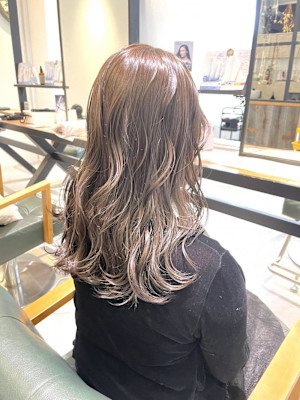 セミロング/20代30代/大橋