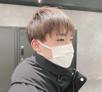 マスクにも合う短めマッシュ