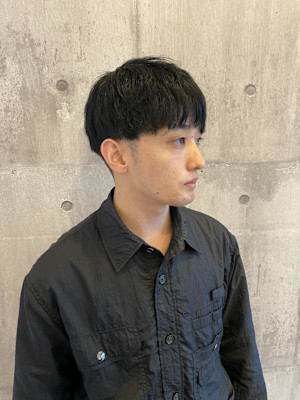 マッシュ×地下風カラー