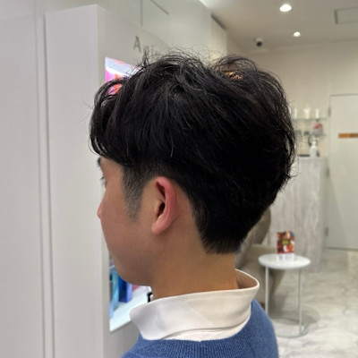 3分スタイルングで印象が変わる柔らかパーマ