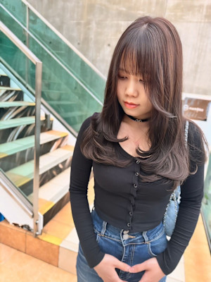 髪質改善/縮毛矯正/酸性ストレート/韓国/ロングレイヤー