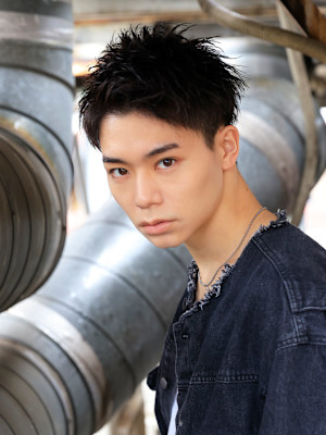 ソフトツイスト×スパイキーアップバング