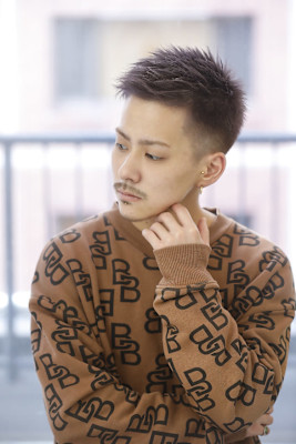 【ワイルドアップバング】×【フェードツーブロックボウズ】